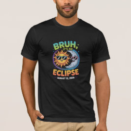 Camiseta Eclipse Solar Total 12 de agosto de 2026 Bruh Tee