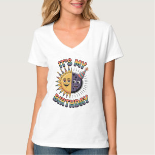 Camiseta Eclipse Solar Total 12 de Agosto de 2026 Decolleté