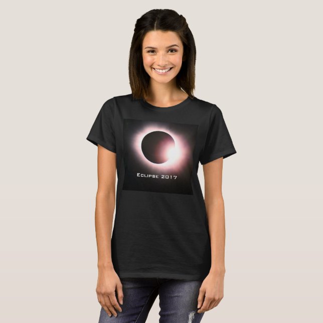 Camiseta Eclipse solar total 2017 (Frente Completa)