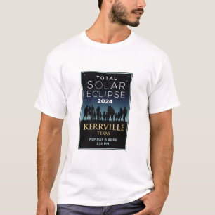 Camiseta Eclipse Solar Total 20204, Kerrville, TX