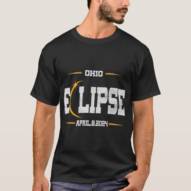 Camiseta Eclipse Solar Total 2024 (Frente)