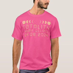 Camiseta Eclipse Solar Total 2024 Astronomia do Eclipse Sol