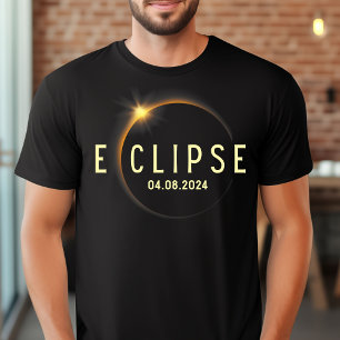 Camiseta Eclipse Solar Total 2024 Caminho Da Totalidade Abr