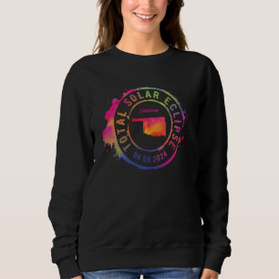Camiseta Eclipse Solar Total 2024 EUA Oklahoma Totalidade C