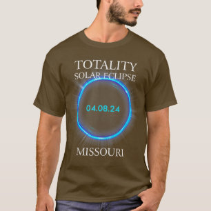 Camiseta Eclipse Solar Total 2024 Missouri 040824 Astronomi