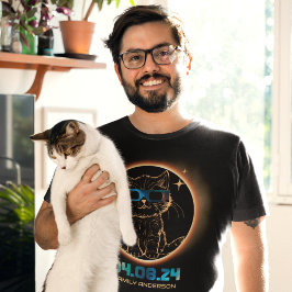 Camiseta Eclipse Solar Total 2024 Óculos Eclipse Solar de G