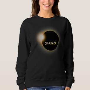 Camiseta Eclipse Solar Total 2024 para Astronomia