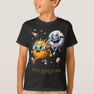 Camiseta Eclipse Solar Total 8-4-2024 Sun Frota Moon Eclips