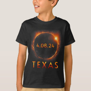 Camiseta Eclipse Solar Total Abril 8 2024 Eclip Solar Texas