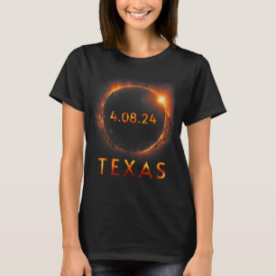 Camiseta Eclipse Solar Total Abril 8 2024 Eclip Solar Texas