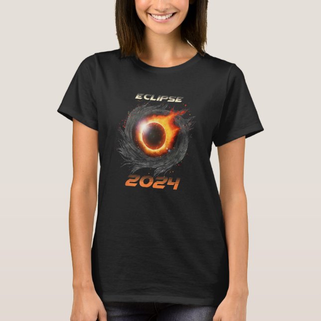 Camiseta Eclipse Solar Total Estético 2024 (Frente)