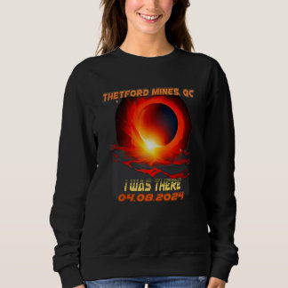 Camiseta Eclipse Solar Total Eu Estive Lá Thetford Mines Qu
