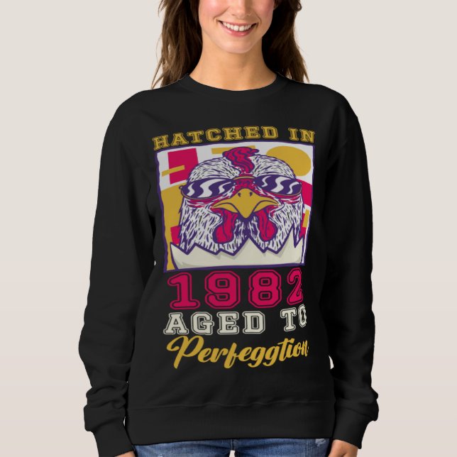 Camiseta Eclodido em 1982 Envelhecido à Perfeição (Frente)