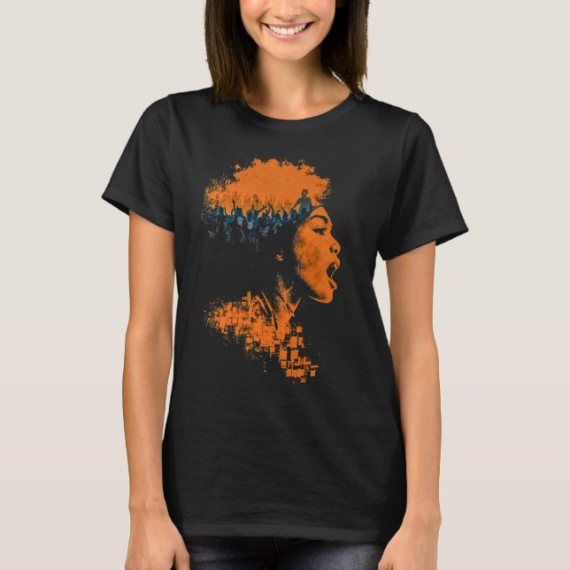 Camiseta Eco da Multidão (Frente)