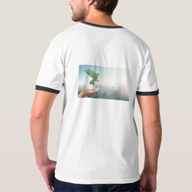 Camiseta Eco é Legal (Parte Traseira Completa)