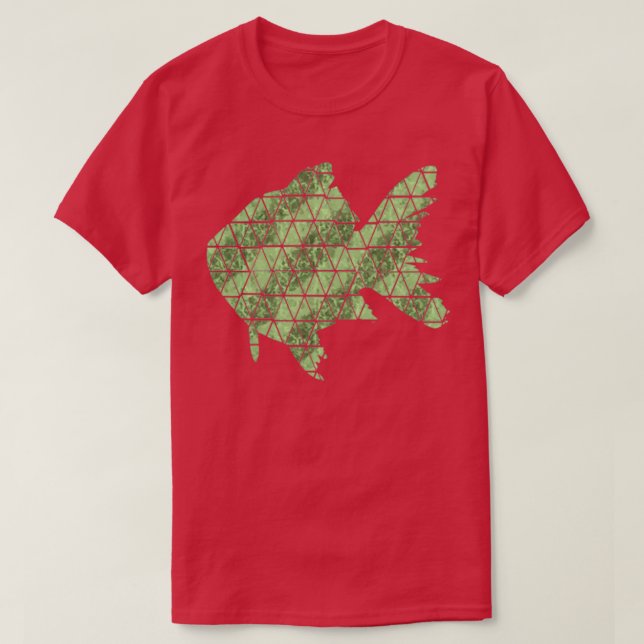 Camiseta Eco Green FIsh (Frente do Design)