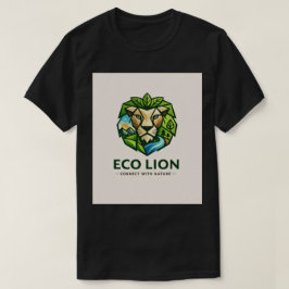 Camiseta Eco-Nature Geometric Lion