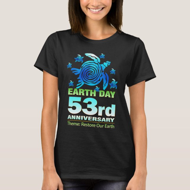 Camiseta Eco Teachers  Earth Day 2023 Restore Our Earth (Frente)