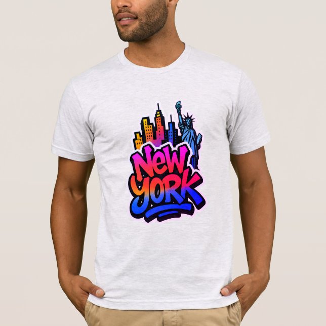 Camiseta Eco Urbano: Pulso de Grafite (Frente)
