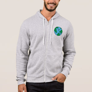 Camiseta Ecoamigo do Mundo Ícone Feliz Terra Clipart Ecofr