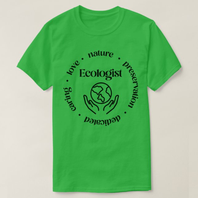 Camiseta Ecologista (Frente do Design)