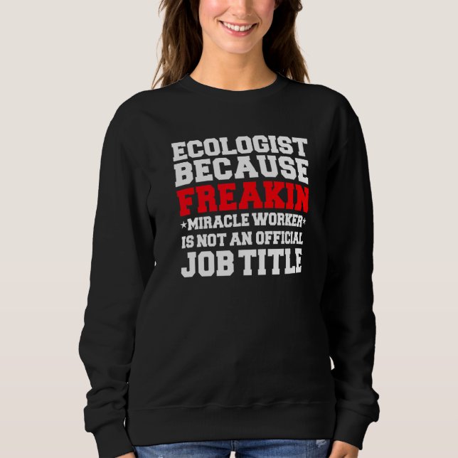 Camiseta Ecologista Milacle Worker Ecology Formando Estudan (Frente)
