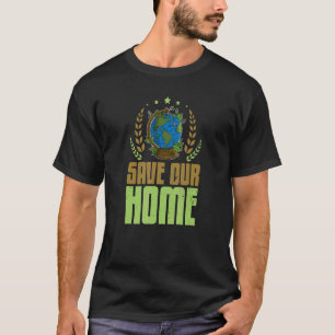 Camiseta Ecologista: proteção ambiental das plantas animais