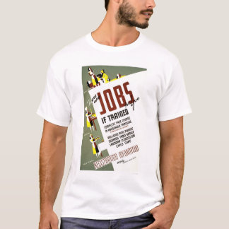 Camiseta Economia doméstica que treina WPA 1940