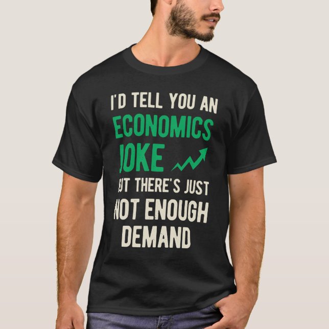 Camiseta Economia Engraçada (Frente)