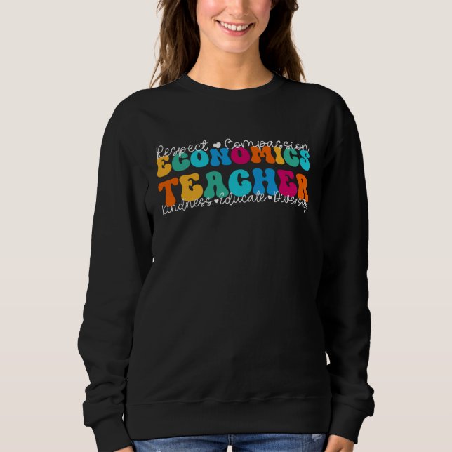Camiseta Economics Teacher Appreciation Week Back to School (Frente)