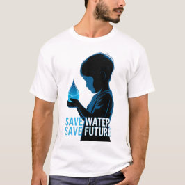 Camiseta Economize Água Salve o Futuro