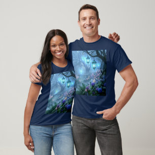 Camiseta Ecos Amorfos do Jardim da Névoa Azul (1)