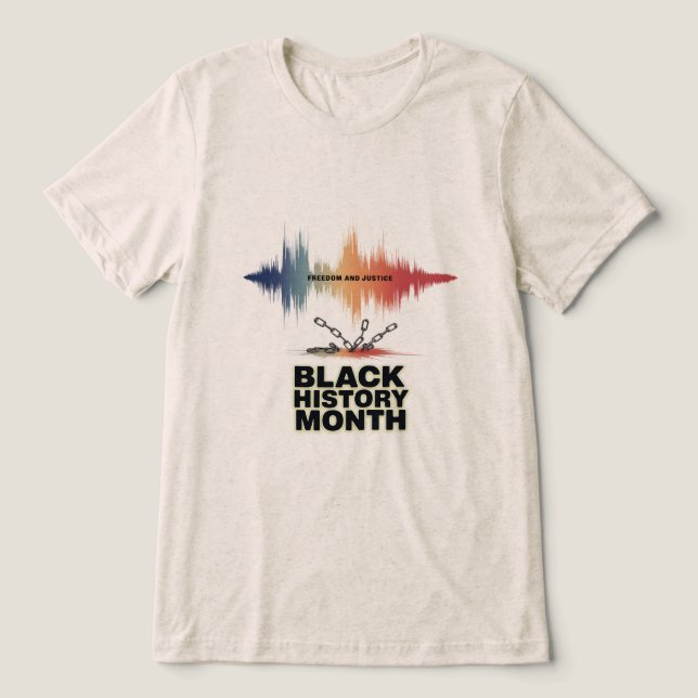 Camiseta Ecos da Liberdade (Design frontal)