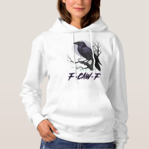 Camiseta Ecos da Noite: "F-CAW-F" Mystic Raven Crop