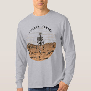 Camiseta Ecos do Silêncio: Um Esqueleto Caminhando