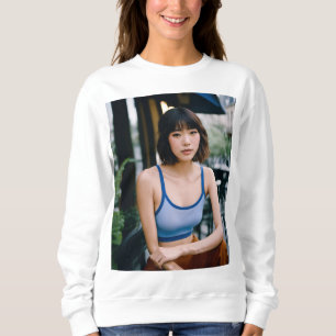 Camiseta Ecos em contornos de linha de sussurros emoldurado