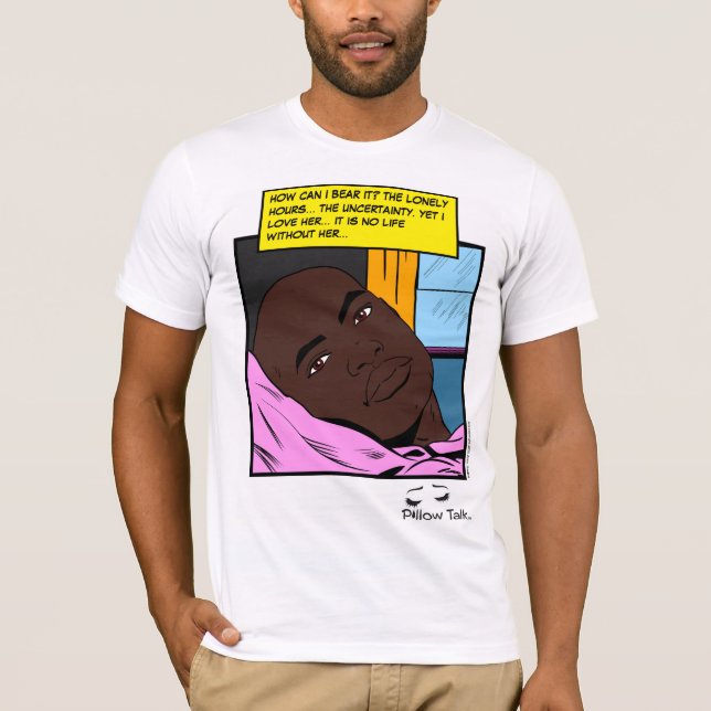 Camiseta Ecos Românticos Horas Solitárias Romance Cômico (Frente)