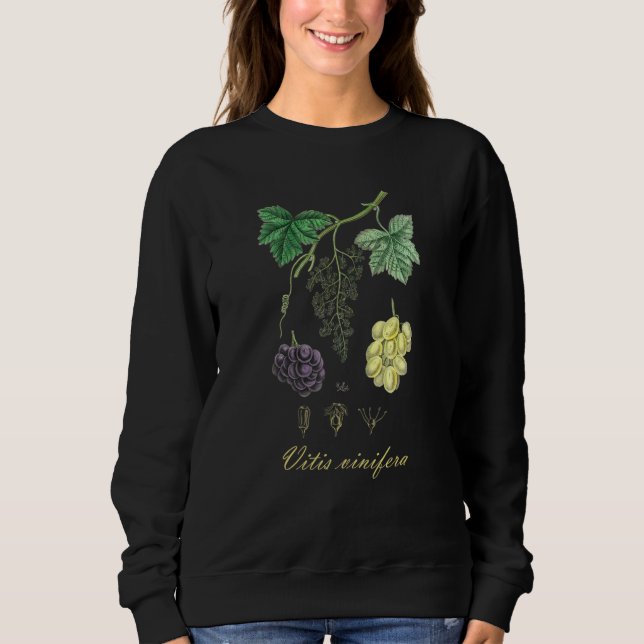 Camiseta Ecotagecore Vinho Natureza Botânica (Frente)