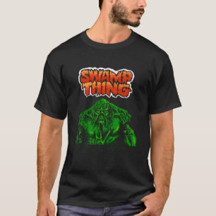 Camiseta Ecrã de Título do Swamp Thing (Nes) Essencial