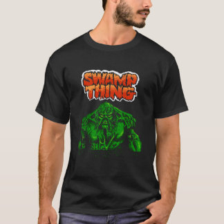 Camiseta Ecrã de Título do Swamp Thing (Nes) Essencial