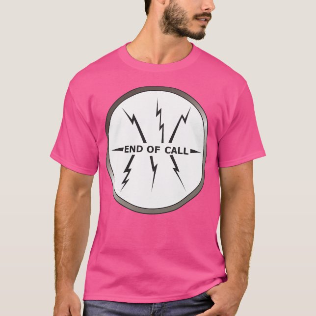Camiseta Ecrã 'End Call' Videofone De 'Thunderbird' (Frente)