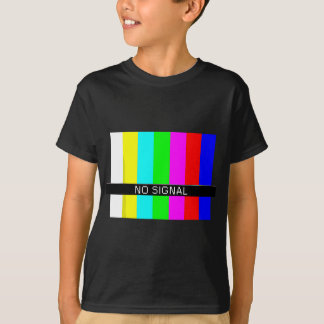 Camiseta Ecrã Sem sinal de TV