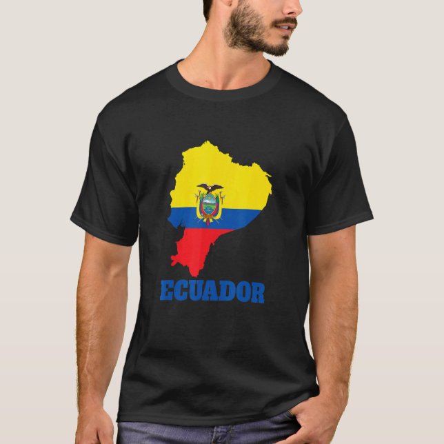 Camiseta Ecuador soccer & football fan 2022  Flag of Ecuado (Frente)