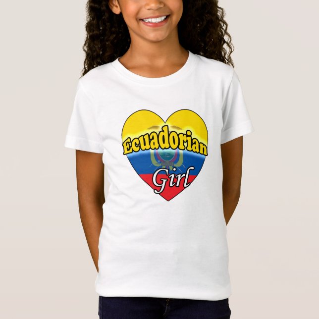 Camiseta Ecuadorian Girl (Frente)