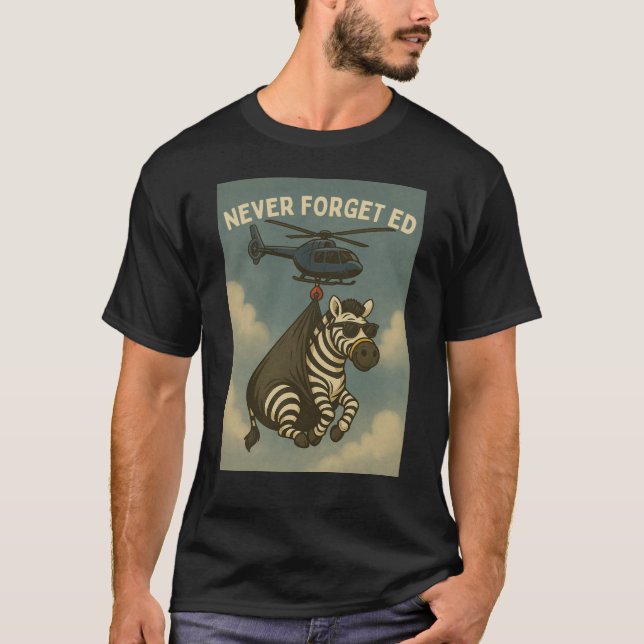 Camiseta Ed a Zebra Fuga no Tennessee (Frente)