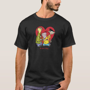 Camiseta Ed Edd n Eddy Dia de os namorados Heart Pos