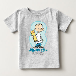 Camiseta Ed, Edd, n' Eddy Jonny 2x4 e Plank