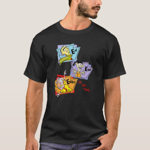 Camiseta Ed Edd N Eddy Painéis Grupo Empilhados