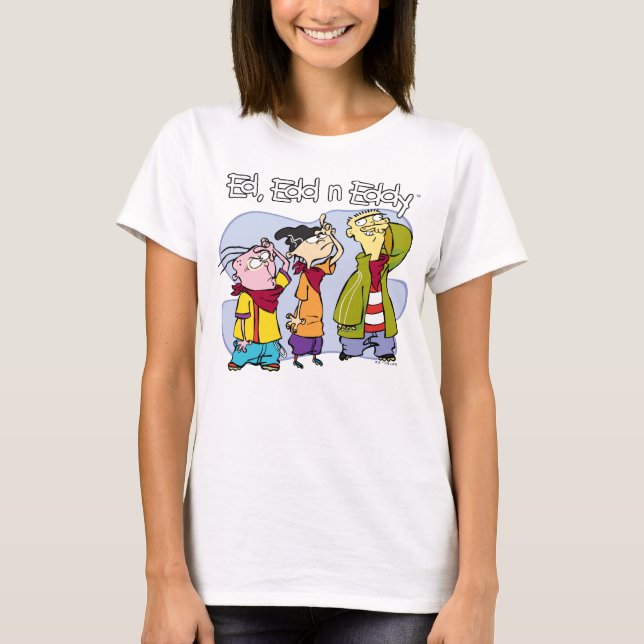 Camiseta Ed, Edd, Sinais de Mão Eddy (Frente)