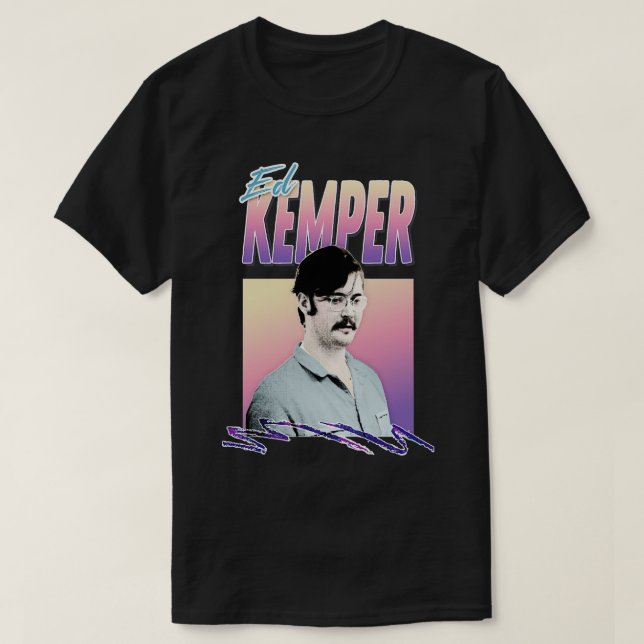 Camiseta Ed Kemper Aestic Retro Styled Design (Frente do Design)